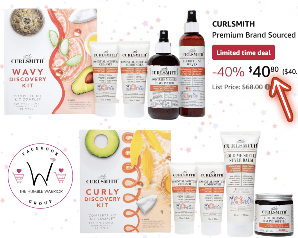 Curlsmith – Wavy & Curly Wash Day Discovery Kits!